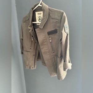 IKKS kids Army style jacket 2T